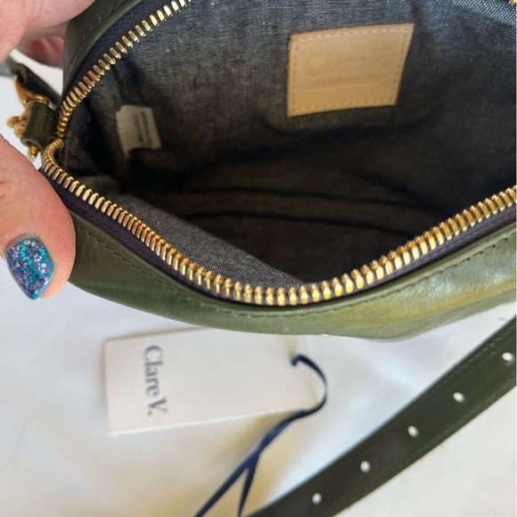 Clare V Gigi in Rustic Loden (Green) - Picture 9 of 9